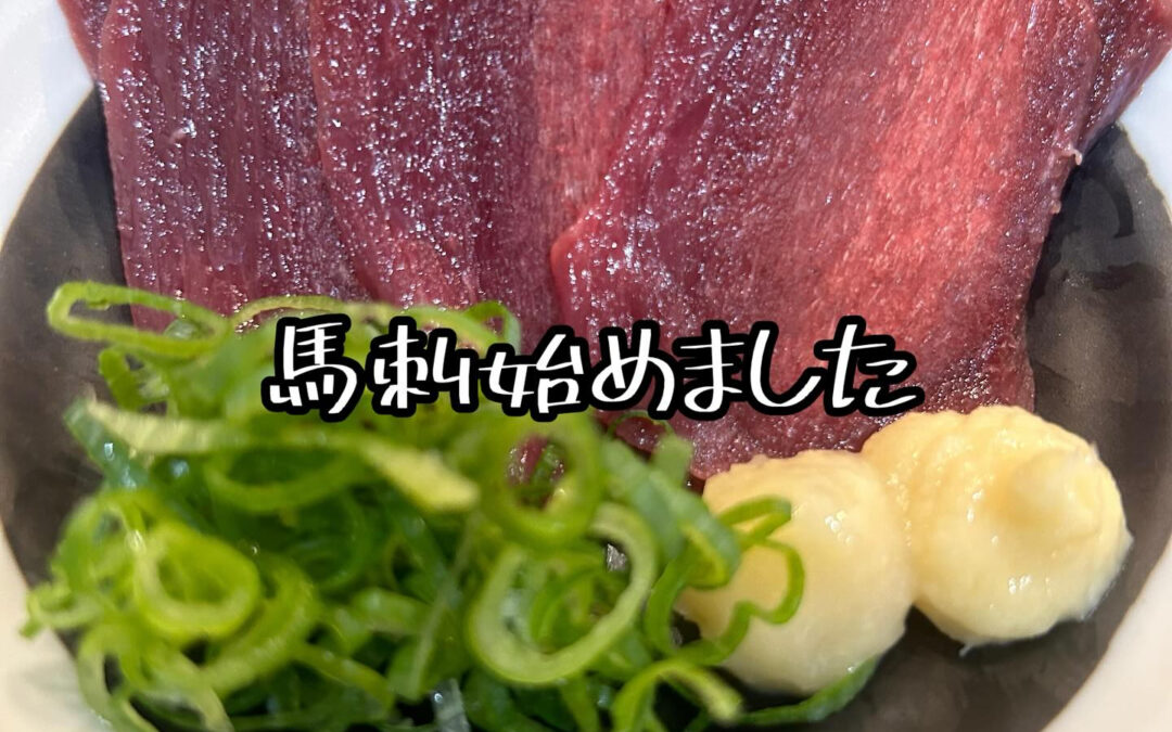 馬刺を始めてみました✨