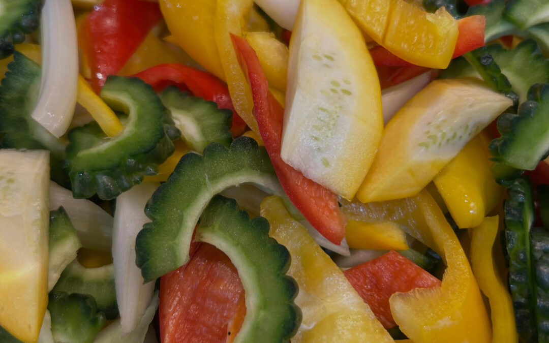 ビタミンカラーの夏野菜をピクルスにしました